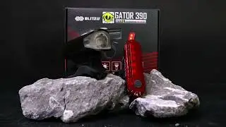 BLITZU All New Gator 390 USB Type-C Rechargeable Bike Light Set