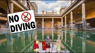 The Roman Baths | Drinking Warm Bath Water