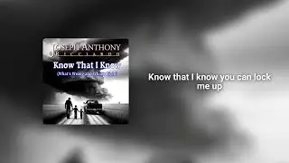 Official Lyric Video: Know That I Know (Electric Version) Indie Outlaw Country