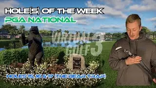 Holes of the week (PGA National, the Bear Trap) on Trackman Performance Studio, VG3