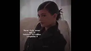 kylie Jenner Then vs Now social status #kyliejenner #success #billionaire #lifestyle