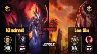 Svenskeren KINDRED (Jungle) [Conqueror] VS LEE SIN - Challenger NA Patch 10.2