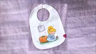 Pittura su stoffa - dipingiamo Cenerentola