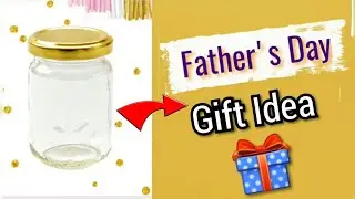 Customized Gift for Father's Day /Photo Gift Idea / How to make Photo Lamp from Glass Jar