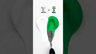 Guess the color challenge, Color mixing ASMR Mixing colors short videos, viral shorts #colormixing