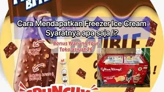 Cara Mendapatkan Freezer Eskrim Glico Wings | Syaratnya apa saja !? Bonus Warung Tour Toko Aisyah26