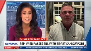 Член палаты представителей Вид присоединяется к программе Wake Up America Early на Newsmax.