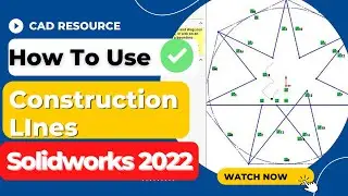 Solidworks Tutorials | Construction Lines | Cad Resource