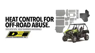 Heat Barrier Materials to Control ATV/SXS Heat