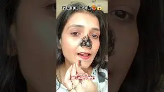 Charcole Pill-Off Mask Hack 🥺😱 #charcol #viral #hack #shorts