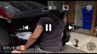 How To Install ZL1 Wicker Bill On A Dodge Charger!