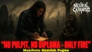 🔥Neural Catharsis - No Pulpit, No Diploma, Only Fire | Spoken Word Metal Manifesto 2025