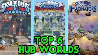 TOP 6 Hub Worlds de Skylanders