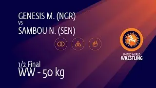 1/2 WW - 50 kg: M. GENESIS (NGR) v. N. SAMBOU (SEN)