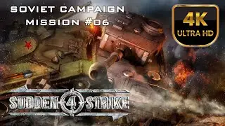 Sudden Strike 4 Soviet Campaign: Balaton Defensive Operation (mission 06) 4K