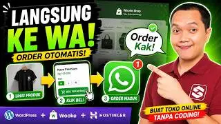 Cara Membuat Website Toko Online WhatsApp dengan Wordpress, Wooke dan Hosting dari Hostinger