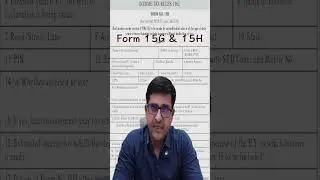 केवल TDS से बचने के लिए form 15G/15H file मत करना !