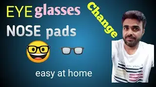 👓 Change Eyeglass Nose Pads Easily at Home | Fix Your Glasses in 2 Minutes!