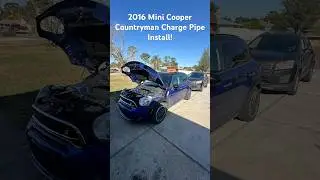 Установка патрубка подзарядки Mini Cooper S Countryman All4 2016 года!