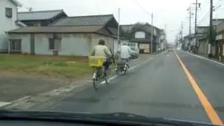 Old Japanese Trike Riders!