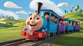 All Aboard the Little Train! | Fun Children's Music