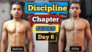 Day 8 🔥| Discipline Chapter Series | Full Body Home Workout🏋🚴💪 | Daily Routine | Fitness Motivation 