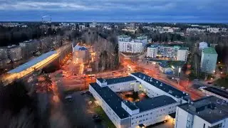 Vantaa Louhela (Low Light Video), November 2025, DJI Mini 5 Pro