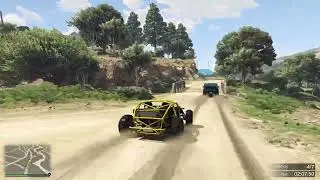 GTA 5 ONLINE RACING MODE OFF ROAD MASTER LAG FAIL