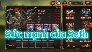 [Epic Heroes War]Test sức mạnh của tướng Seth nh&eacute; mọi người