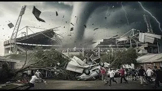 PUTING BELIUNG TERJANG PAKANSARI CIBINONG! Atap Stadion Terbang, Pohon Tumbang, Bogor Lumpuh