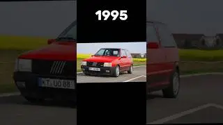 Evolution of Fiat Uno {1983~2021} in Just 25 sec #shorts #evolution #mgctube#fiat