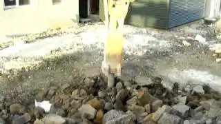 CAT 322c with Krupp 1500