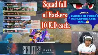 SCOUT killed by hacker || Brutal hacker JACK 🤬🤬🤬|| HACKERS IN BGMI.