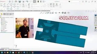 Section a part 1 SOLIDWORKS 2024 / CSWA || By AutoCAD wallah || Solidwork Tutorial 2024 ||