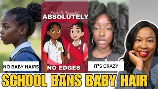 Women Are ANGRY After Jamaican School Bans Baby Hairs | St  Andrew High School's New Hair Rule