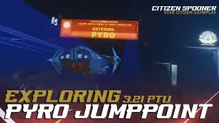 Star Citizen 3.21 ptu EXPLORING PYRO JUMP POINT Entrance & New MEGA Station in CARRACK  | RTX 4090