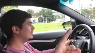 Dudu contando da viagem da China