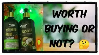 WOW Skin Science, Apple Cider Vinegar Shampoo & Conditioner! HONEST REVIEW !