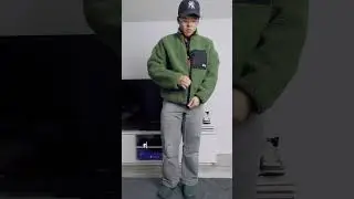 Stussy 8 Ball Sherpa Reversible Jacket Try On | Green & Beige Fleece Streetwear #stussyjacket