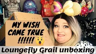 Loungefly most wanted backpack | Disney loungefly grail unboxing | GRAIL MAIL!