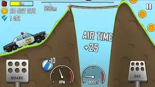 Hill Climb Racing #Police Car Fully Upgrade - Android Game Play HD