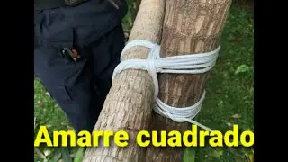 Amarre cuadrado
