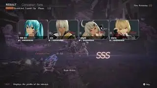God Eater 3 rank 5 Marduk and Kyuubi