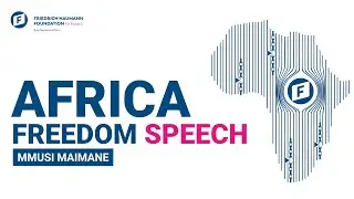 Africa Freedom Prize: Mmusi Maimane's Freedom Speech - 2018