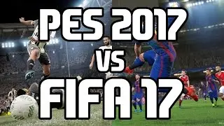 FIFA 17 vs PES 2017: Qual &egrave; il miglior calcistico dell'anno?