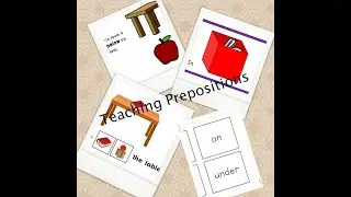 How to Teach Prepositions to An Autistic Child (part 1) || Tips || Video Demonstration