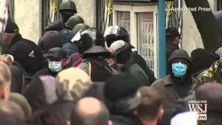 Masked Gunmen Seize Eastern Ukraine Police Station