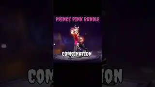 Pink Prince Bundle 🥷 Combination 🥶🗿 #freefire #freestyle