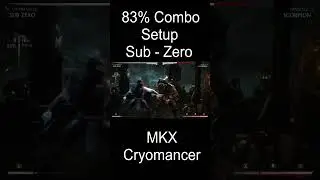 Mortal Kombat X -  Sub Zero (Cryomancer) 83% combo Setup