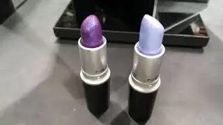 Mac violet lipstick
